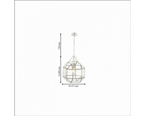 Подвесной светильник Favourite Quadratum 1948-1P