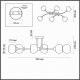 Люстра потолочная Lumion Alana 4517/6C