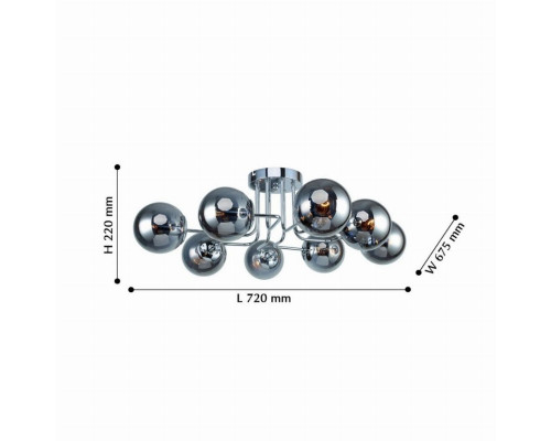 Потолочная люстра F-Promo Modestus 2345-8U