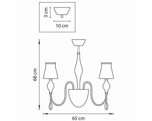 Подвесная люстра Lightstar Escica 806050