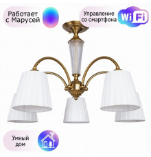 Потолочная люстра Arte Lamp Gracie с поддержкой Маруся A7301PL-5PB-М