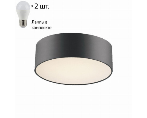 Потолочная люстра с лампочками Favourite Cerchi 1514-2C+Lamps E27 P45