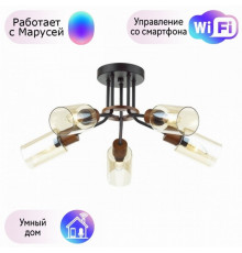 Люстра потолочная Lumion Fern с поддержкой Маруся 4492/5C-М