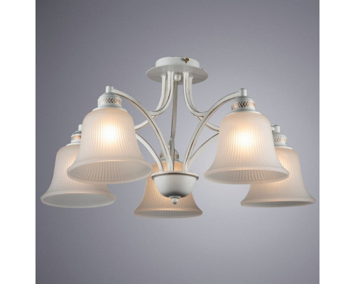 Потолочная люстра Arte lamp Emma A2713PL-5WG