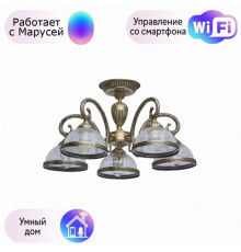 Потолочная люстра MW-Light Аманда 6 с поддержкой Маруся 481011805-М