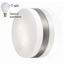 Потолочный светильник с лампочкой Odeon Light Presto 2405/1C+Lamps E14 P45