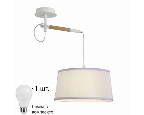 Настенно-потолочный светильник с лампочкой  F-Promo Eureka 3005-1P+Lamps А60