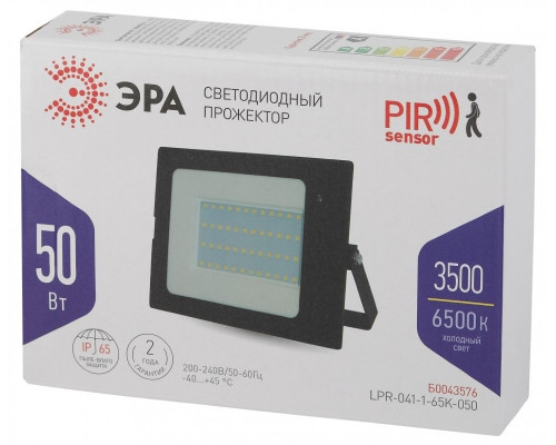 Прожектор ЭРА 50W LPR-041-1-65K-050 Б0043576