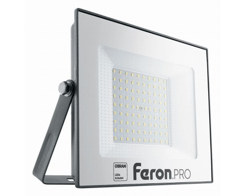 Светодиодный прожектор 100W 6400K (холодный) IP65 Feron PRO LL-1000 41541