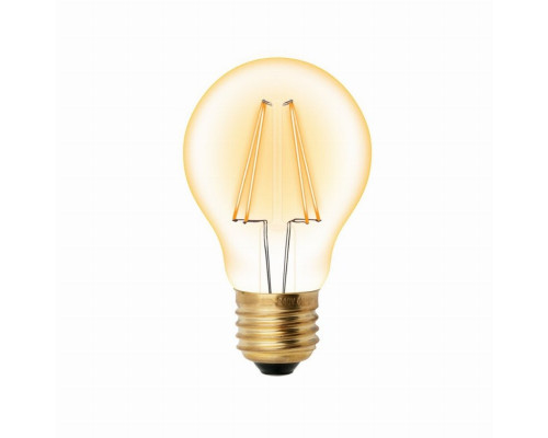 Ретро лампа E27 6W Vintage Uniel LED-A60-6W-GOLDEN-E27 GLV21GO (UL-00002355)