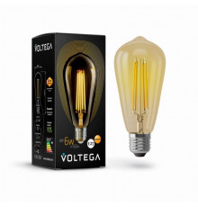 Ретро лампа E27 6W 2800К (теплый) Loft LED Voltega 5526