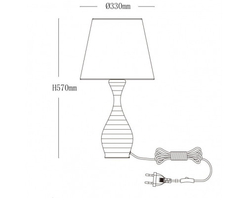 Настольная лампа MW-Light Салон 415033801