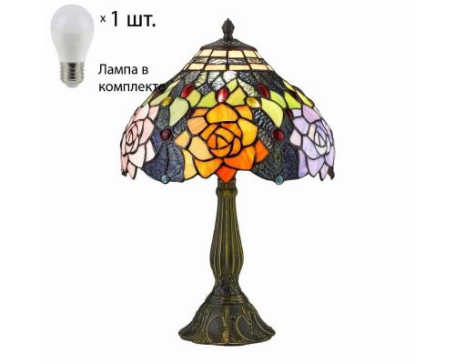 Настольная лампа с лампочкой Velante 886-804-01+Lamps E27 P45