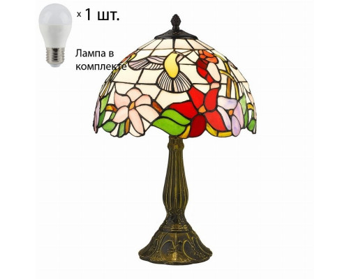 Настольная лампа с лампочкой Velante 887-804-01+Lamps E27 P45