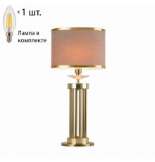 Настольная лампа с лампочкой Favourite Rocca 2689-1T+Lamps E14 Свеча