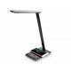 Светодиодная настольная лампа с беспроводной зарядкой и USB портом Ambrella light Desk DE582