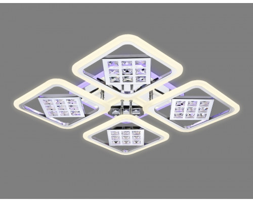 Потолочная светодиодная люстра с пультом д/у Ambrella light Ice FA288