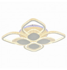 Светодиодная диммируемая люстра с ПДУ Profit Light 5892/4+4B WHT 248W+8W RGB