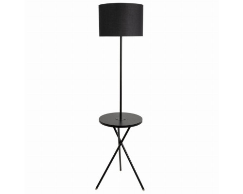 Торшер на треноге со столиком Arte lamp Combo A2070PN-1BK