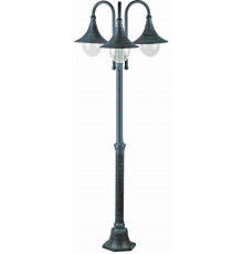 Уличный фонарный столб Arte Lamp Malaga A1086PA-3BG