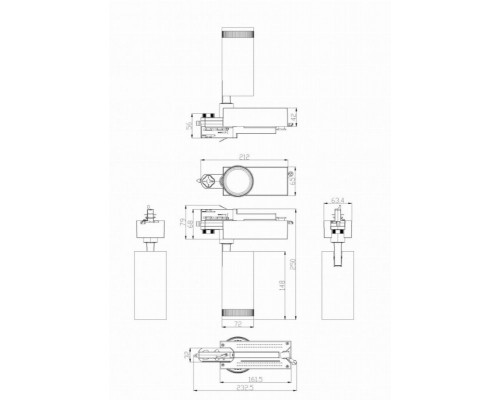 Трековый светодиодный светильник ЭРА STR-30-99-40K-W30 Б0049785