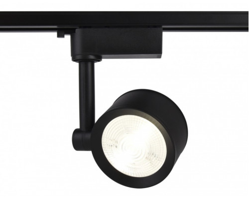 Однофазный LED светильник 12W 4200К для трека Ambrella light Track System GL6392 BK