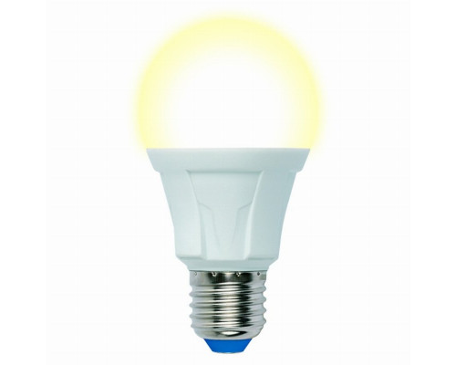 Светодиодная лампа E27 16W 3000K (теплый) Uniel LED-A60 16W-3000K-E27-FR PLP01WH (UL-00005033)