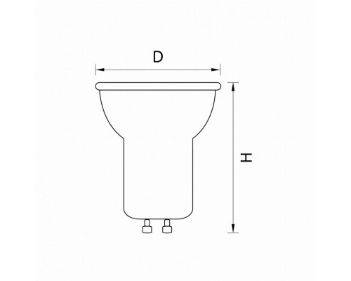 Светодиодная лампа GU10 3W 3000К (теплый) LED Lightstar 940952