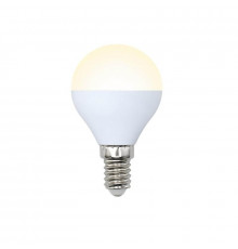 Светодиодная лампа E14 9W 3000K (теплый) Volpe Norma LED-G45-9W/WW/E14/FR/NR (UL-00003826)