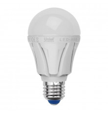 Лампа светодиодная (UL-00001527) Uniel E27 12W 4000K матовая LED-A60 12W/NW/E27/FR PLP01WH