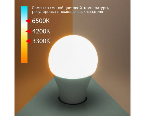 Светодиодная лампа E27 13W 3300K-6500K (теплый, белый, дневной) А60 Elektrostandard BLE2745 (a053389)