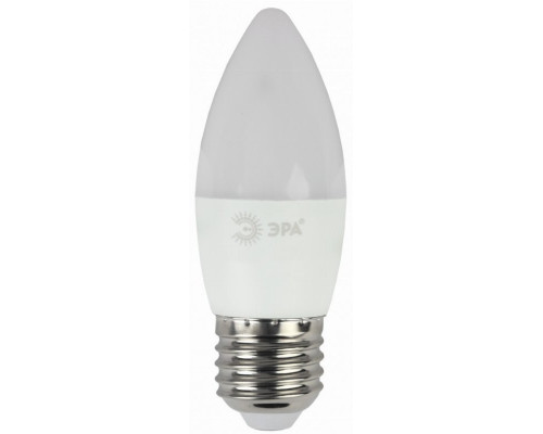 Лампа светодиодная ЭРА E27 6W 2700K матовая ECO LED B35-6W-827-E27 Б0020620