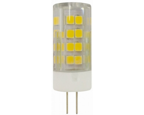 Светодиодная лампа G4 5W 4000К (белый) Эра LED JC-5W-220V-CER-840-G4 (Б0027858)