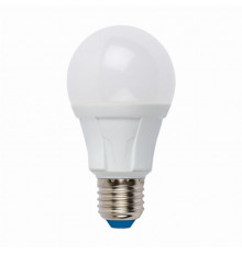 Светодиодная лампа E27 10W 3000K (теплый) Uniel LED-A60 10W-WW-E27-FR PLP01WH (UL-00001524)