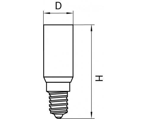 Светодиодная лампа E14 6W 4000K (белый) T LED Lightstar 940354