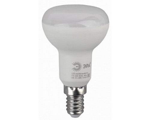 Светодиодная лампа E14 6W 4000К (белый) Эра LED R50-6W-840-E14 (Б0020556)