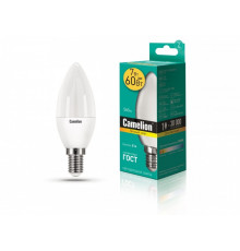 Светодиодная лампа E14 7W 3000 (теплый) C35 Camelion LED7-C35/830/E14 (12073)