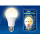 Светодиодная лампа E27 10W 3000K (теплый) Uniel Multibright LED-A60-10W/WW/E27/FR/MB PLM11WH (UL-00002371)