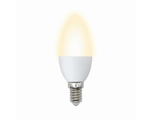 Светодиодная лампа E14 11W 3000K (теплый) Norma Volpe LED-C37-11W/WW/E14/FR/NR (UL-00003812)