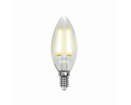 Филаментная светодиодная лампа E27 10W 3000K (теплый) Air Uniel LED-G95-10  LED-C35-7.5W-WW-E14-CL GLA01TR