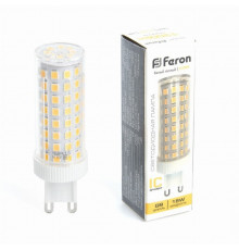 Светодиодная лампа G9 15W 2700K (теплый) Feron LB-437 38212