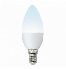 Светодиодная лампа E14 6W 4000K (белый) Multibright Uniel LED-C37-6W-NW-E14-FR-MB PLM11WH (UL-00002374)