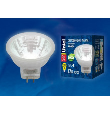 Лампа светодиодная Uniel GU4 3W 4000K LED-MR11-3W/NW/GU4 GLZ21TR  (UL-00001701)