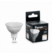 Лампа светодиодная Feron.PRO LB-1606 MR16 G5.3 6W 6400K 38085