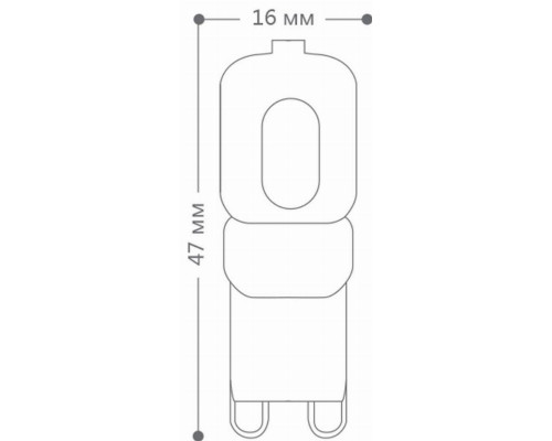 Лампа светодиодная Feron LB-430 G9 5W 4000K 25637