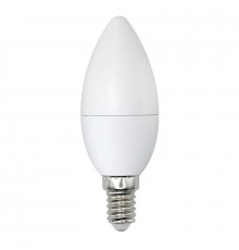 Лампа светодиодная (UL-00003803) E14 9W 4000K матовая LED-C37-9W/NW/E14/FR/NR