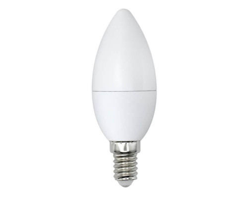 Лампа светодиодная (UL-00003803) E14 9W 4000K матовая LED-C37-9W/NW/E14/FR/NR