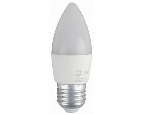 Светодиодная лампа E27 8W 2700К (теплый) Эра ECO LED B35-8W-827-E27 (Б0030020)