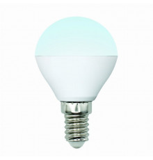 Светодиодная лампа E14 6W 4000K (белый) Multibright Uniel LED-G45-6W-NW-E14-FR-MB PLM11WH (UL-00002376)