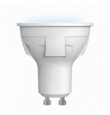 Светодиодная лампа GU10 6W 4000K (белый) Uniel LED-JCDR 6W-NW-GU10-FR PLP01WH (UL-00002421)